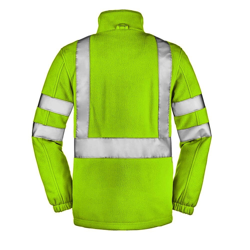 Fleece-Jacke SEATTLE, leuchtgelb, Gr.L