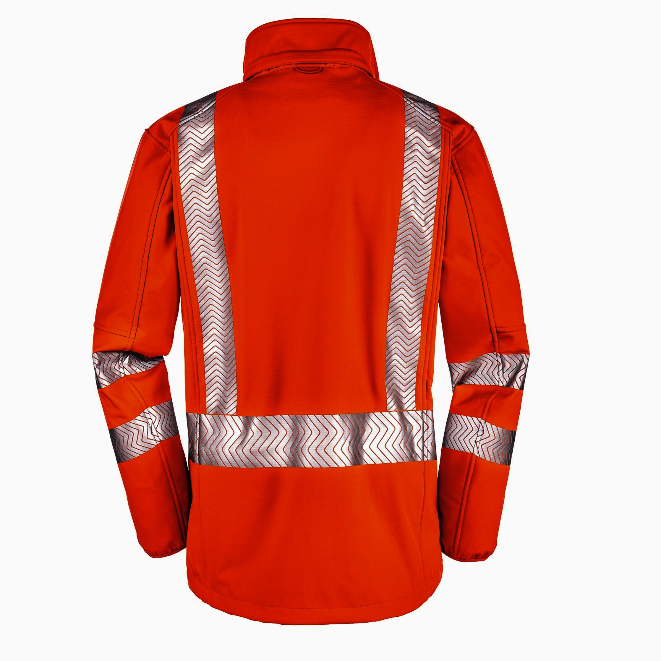 Warnschutz-Softsh.jacke TYLER, leuchtorange, Gr.5XL