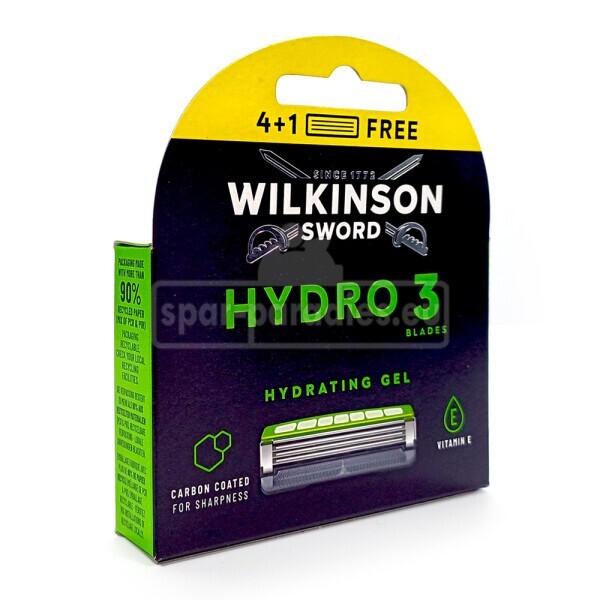 Wilkinson Hydro 3 Skin Protection  Rasierklingen, 5er Pack