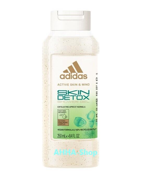 adidas  Skin & Mind Duschgel "Skin Detox", 4 x 250ml