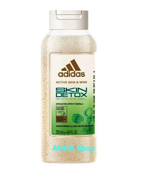 adidas  Skin & Mind Duschgel "Skin Detox", 4 x 250ml