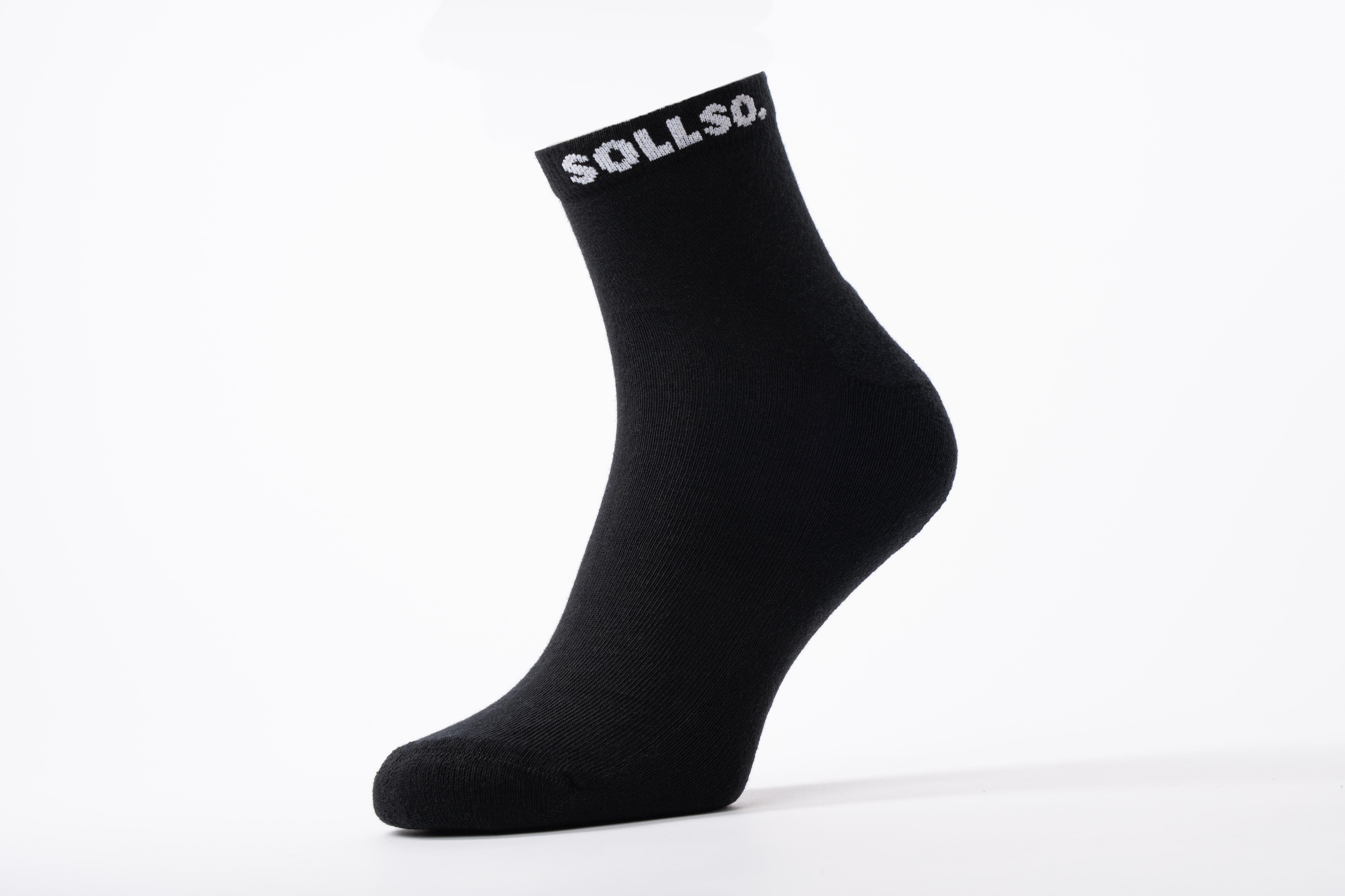 SOLLSO. Winter Herrensocke, Farbe Schwarz, Größe 39-42, 15 Paar
