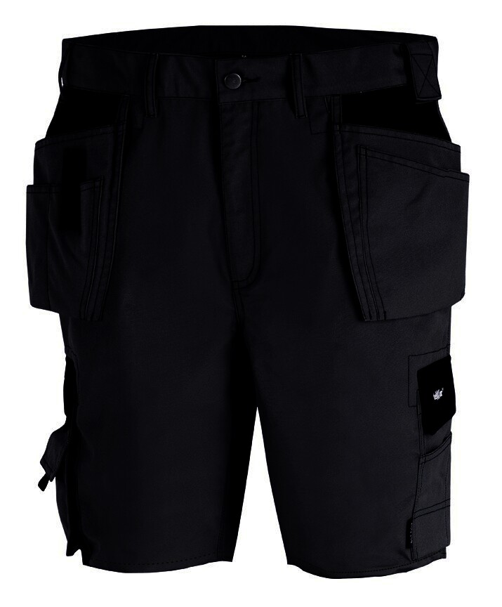 teXXor Canvas Shorts "Bermuda", kurze Arbeits / Berufshose, grau/schwarz, Gr.48