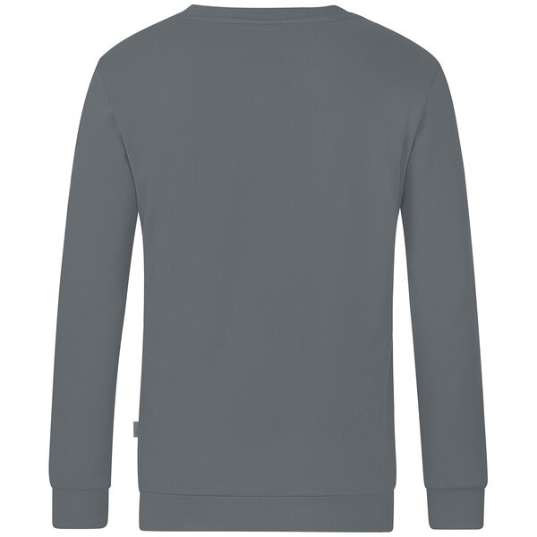 JAKO Sweat-Shirt Organic, steingrau, Gr.M