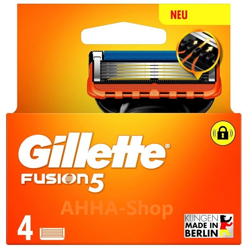 Gillette Fusion 5 Rasierklingen, 4 Stück/Pack