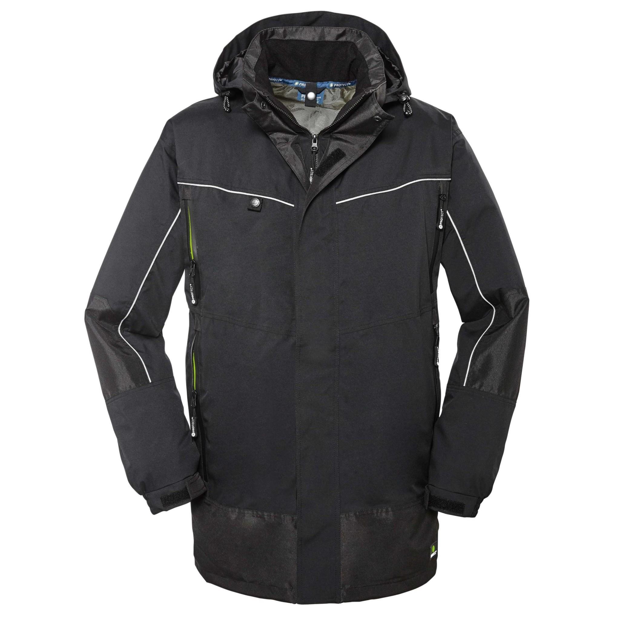 Wetterschutz-Jacke PHILLY schwarz, Gr.L Wetterschutz-Jacke PHILLY schwarz, Gr.L