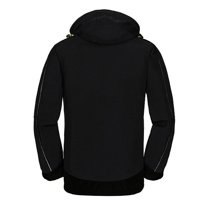 Softshell-Jacke MONTANA, grau/schwarz, Gr.XL
