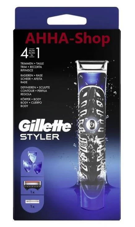Gillette Fusion ProGlide Styler – Mehrzweck, Rasierer, Trimmer, Rasierer, Batteriebetrieben