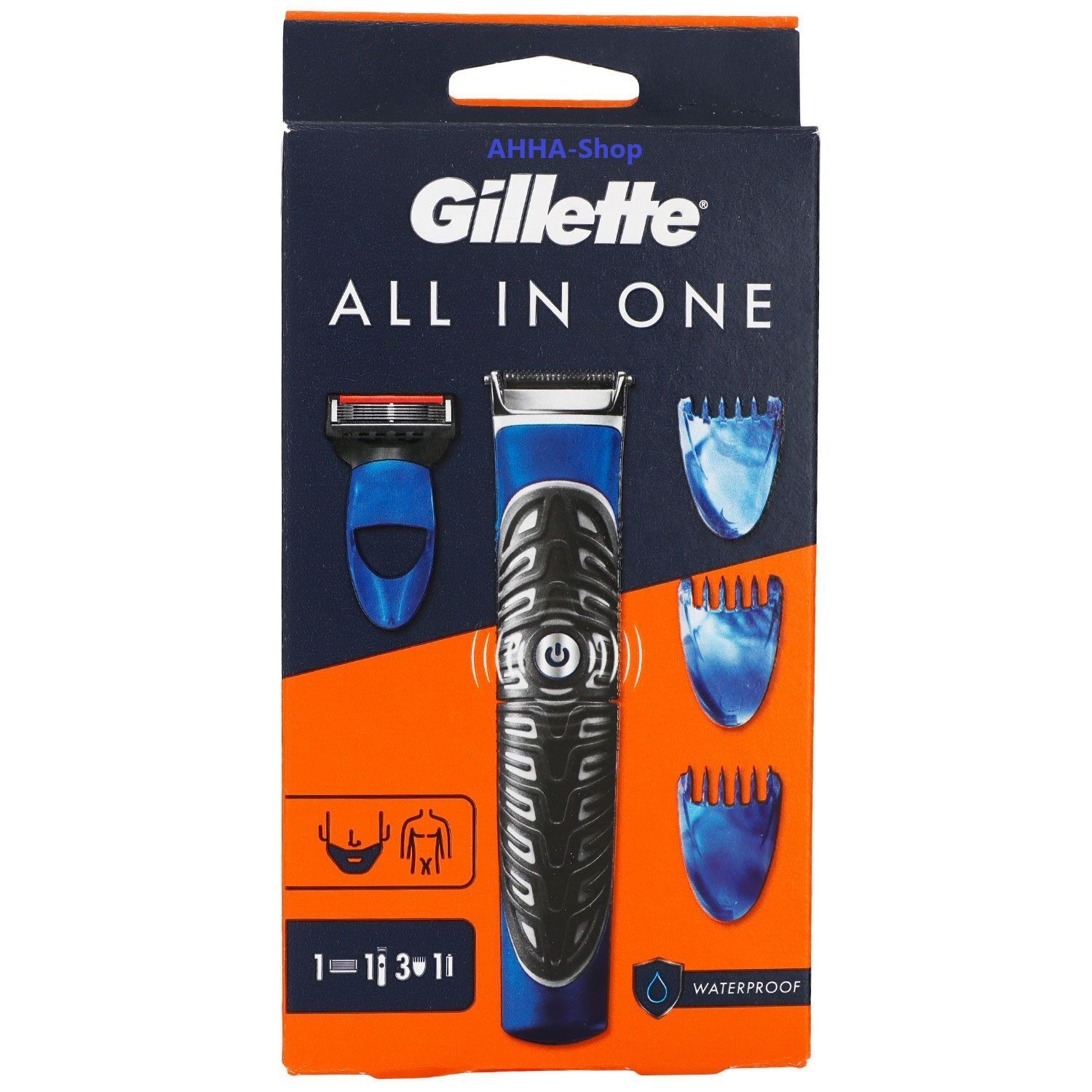 Gillette ProGlide All-in-One-Styler – Rasierer, Trimmer, Batteriebetrieben Gillette ProGlide All-in-One-Styler – Rasierer, Trimmer, Batteriebetrieben