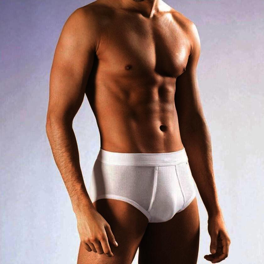 Herren Slip mit Eingriff 4 x 3er Pack Feinripp Farbe: weiß Größe 9