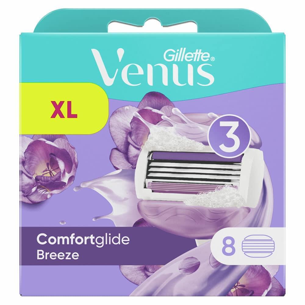 Gillette Venus XL „Comfortglide Breeze“ Rasierklingen 8 Stück Pack