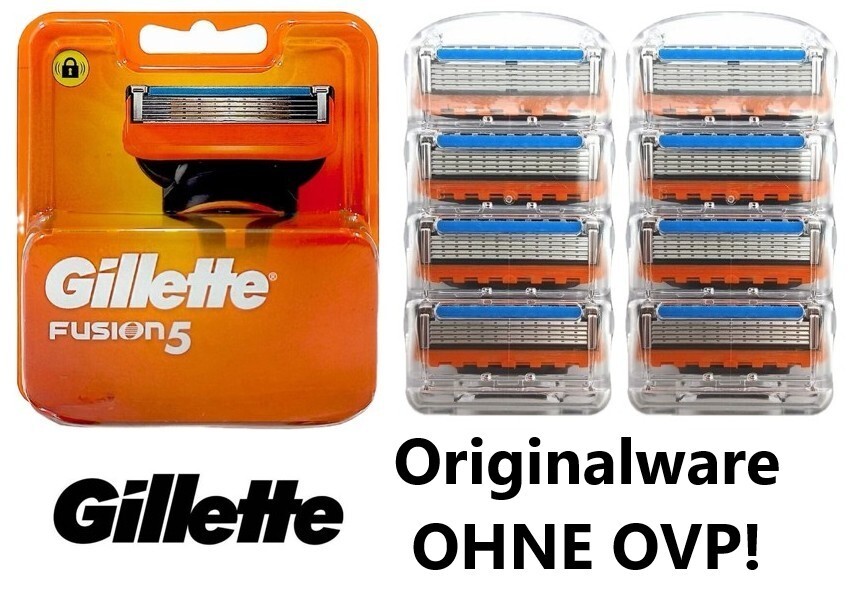 Gillette Fusion 5 Rasierklingen, 4 Stück/Pack im Blister ohne OVP
