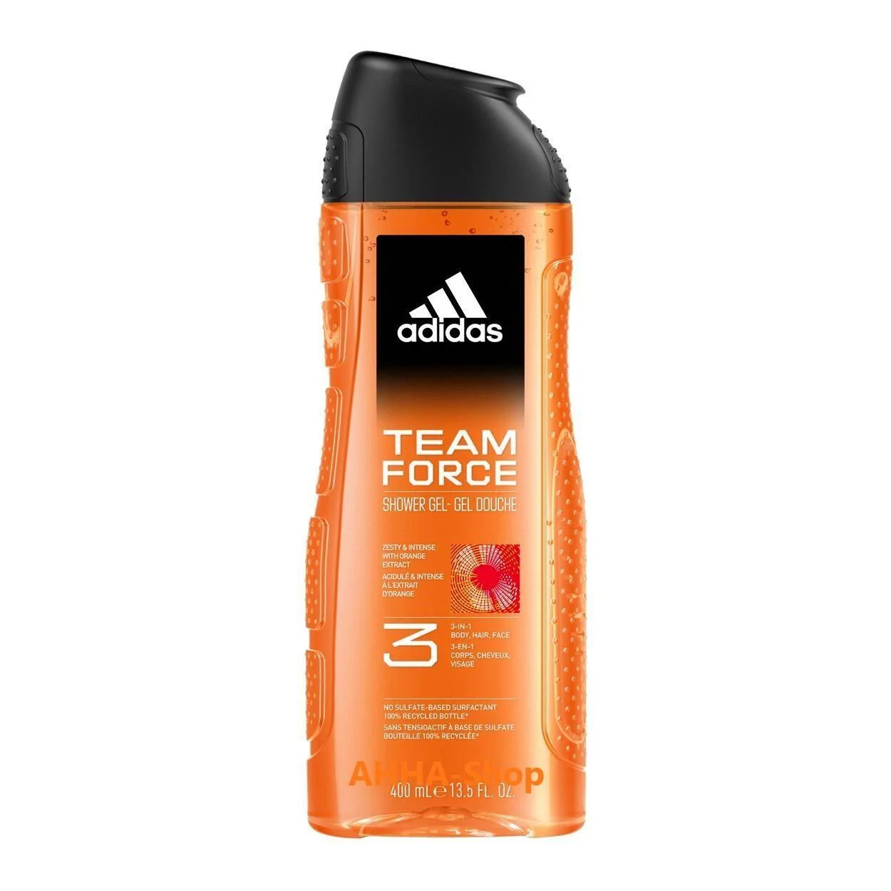 Adidas Men 3 in 1 Duschgel „Team Force„ 5 x  400 ml