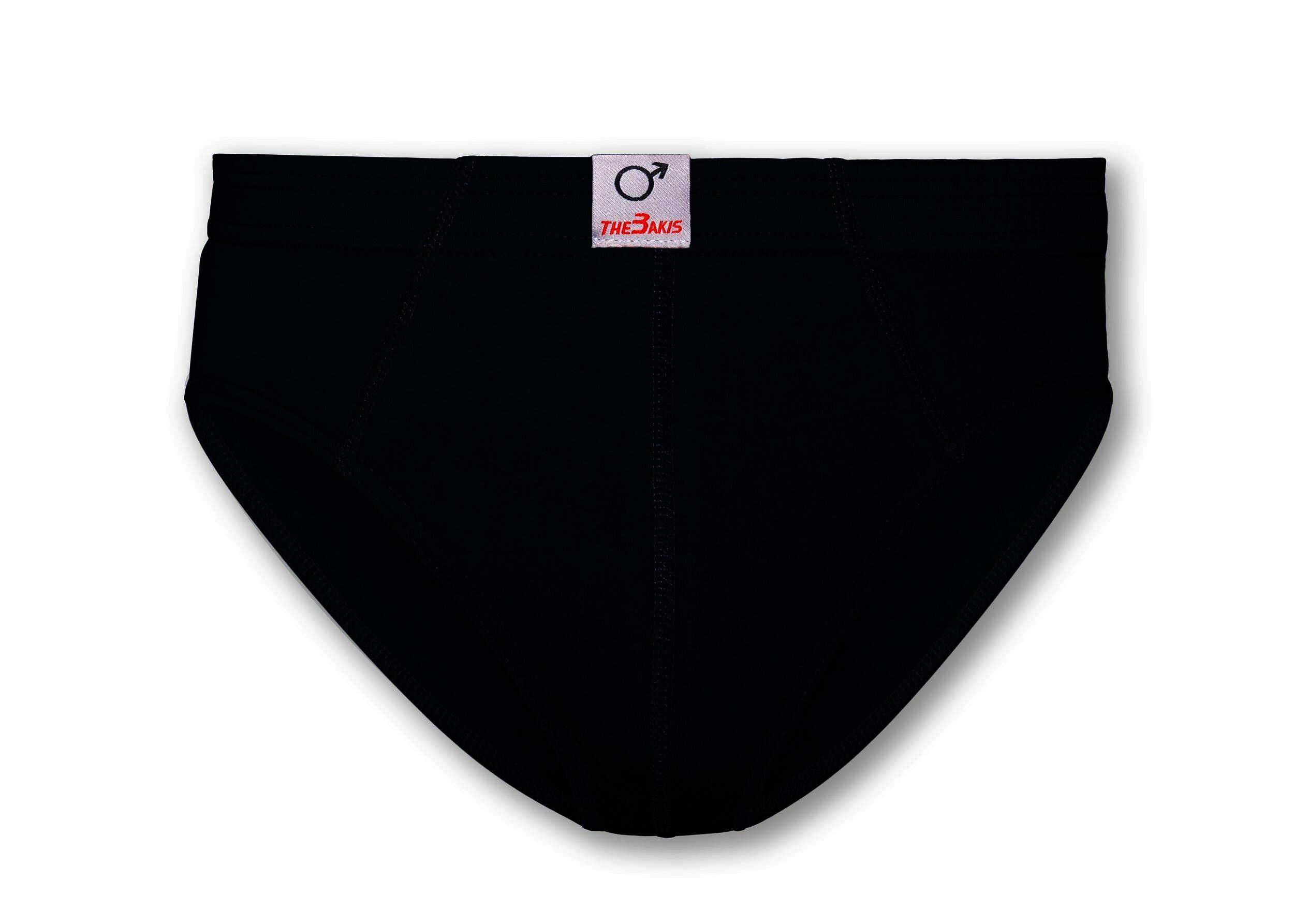 Herren Sport Slips Art.580. farbig sortiert, 3x3er-Pack, Gr.8