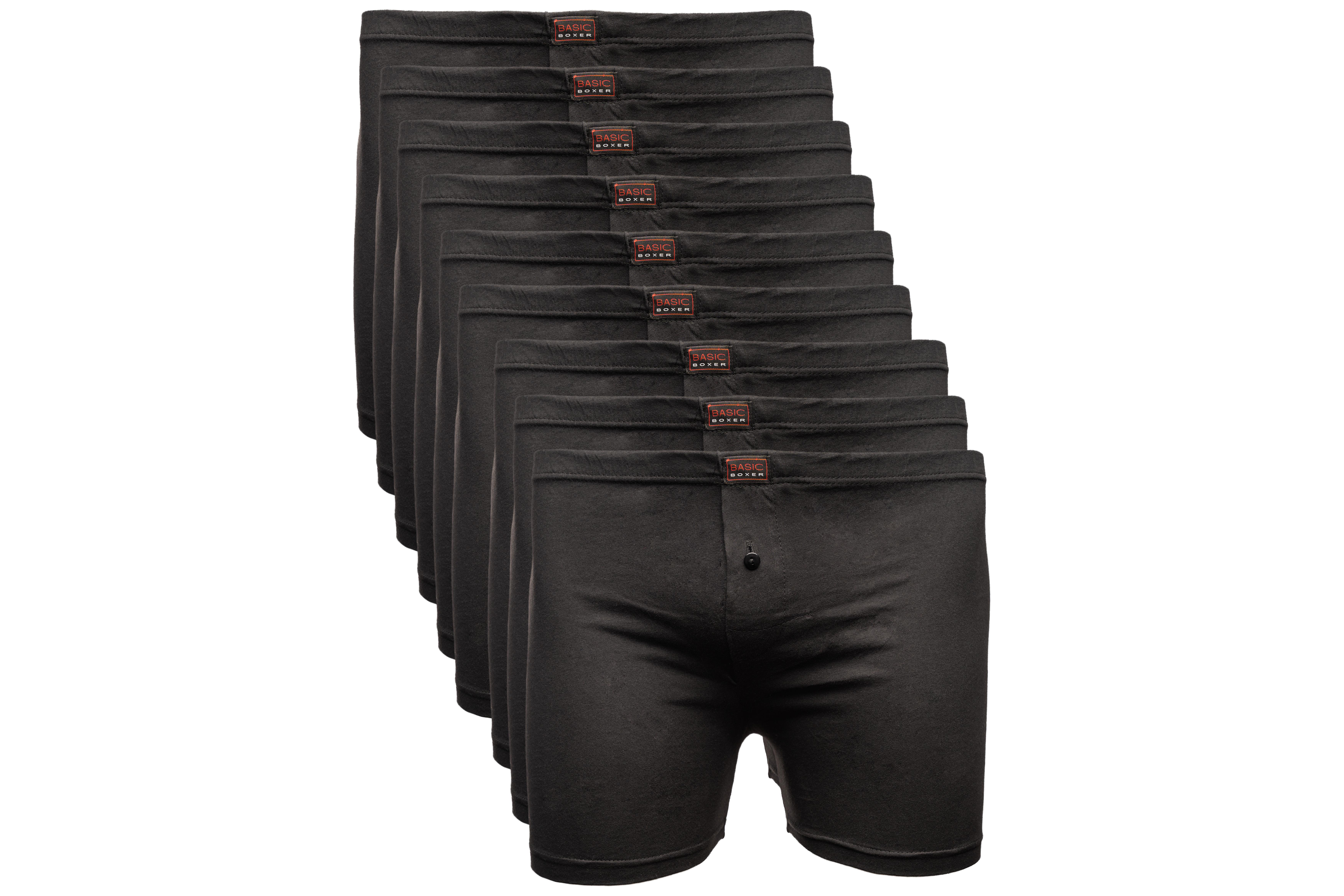 The BAKIS Herren Boxer Short, 3 x 3er Pack, schwarz, Größe 7 The BAKIS Herren Boxer Short, 3 x 3er Pack, schwarz, Größe 7