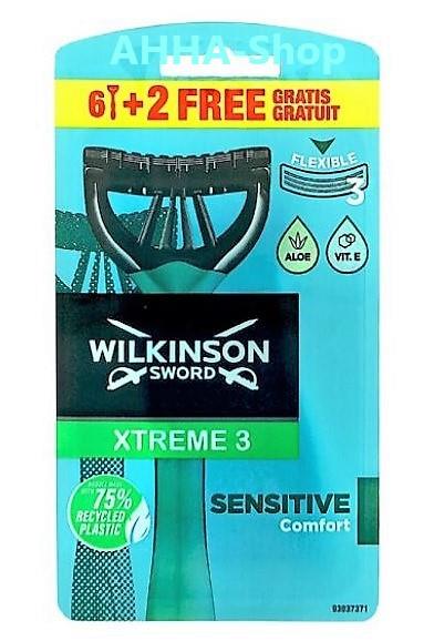 Wilkinson Xtreme3 Sensitive Einweg 8er Pack Wilkinson Xtreme3 Sensitive Einweg 8er Pack