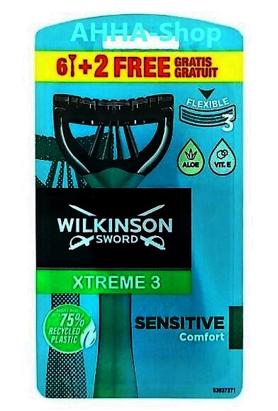 Wilkinson Xtreme3 Sensitive Einweg 8er Pack