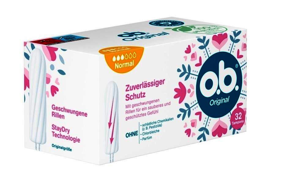 o.b. Tampon Normal 5 x 32 Stck.Pack