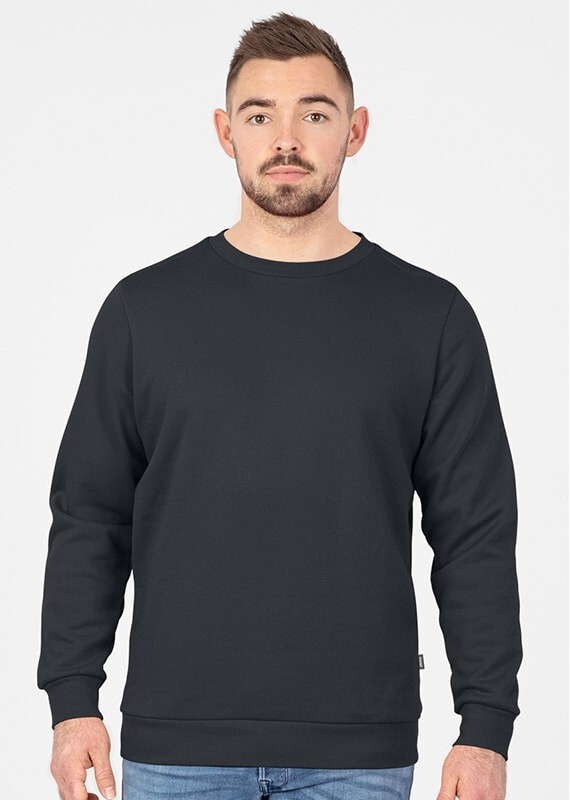 JAKO Sweat-Shirt Organic, anthrazit, Gr.XXL