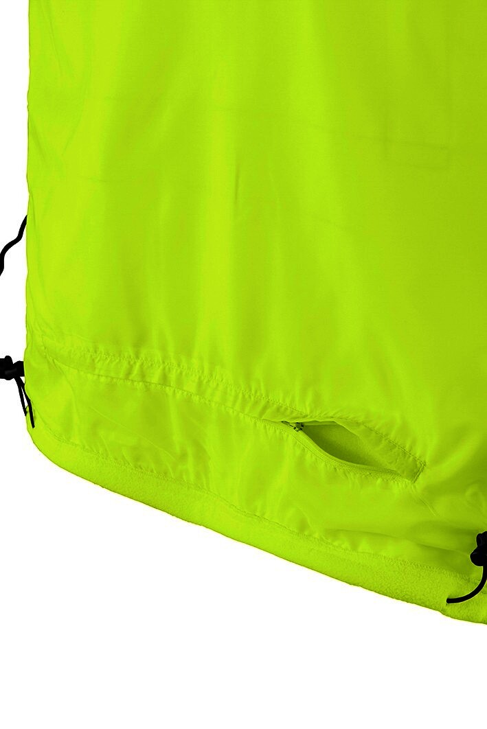 Fleece-Jacke SEATTLE, leuchtgelb, Gr.L