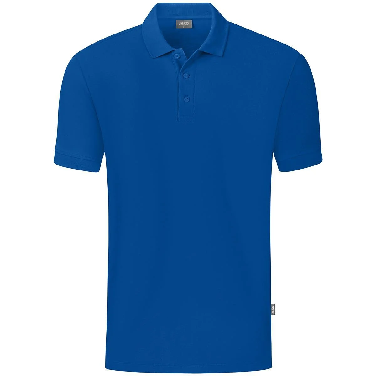 JAKO Herren Polo-Shirt Organic, royal-blau, Gr.3XL