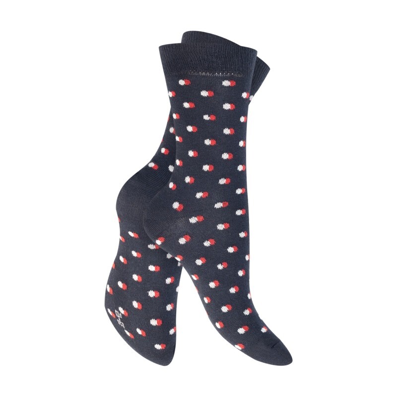 Damen Socken 63103, gemustert/uni, 2 x 5er-Pack, Gr.35/38