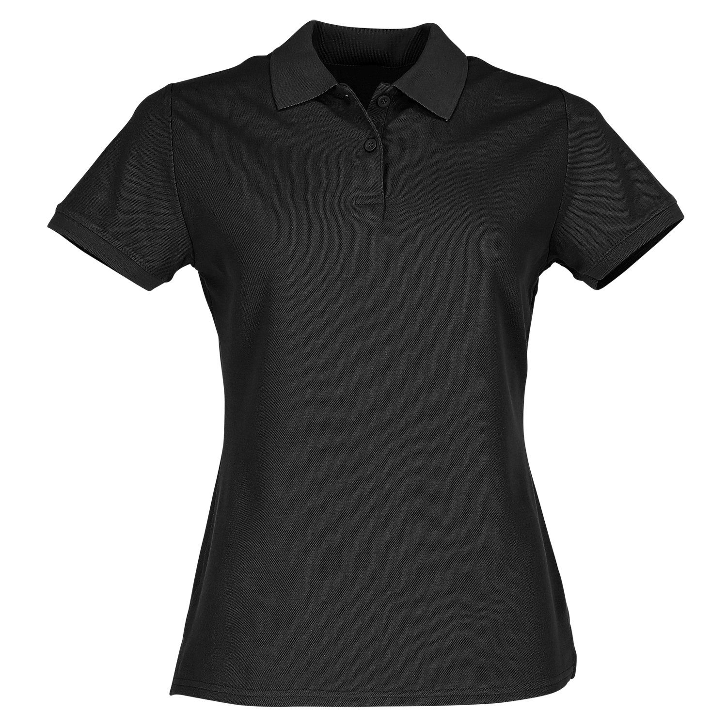 FOTL  Damen Premium-Poloshirt, 3er-Pack, schwarz, Gr.M