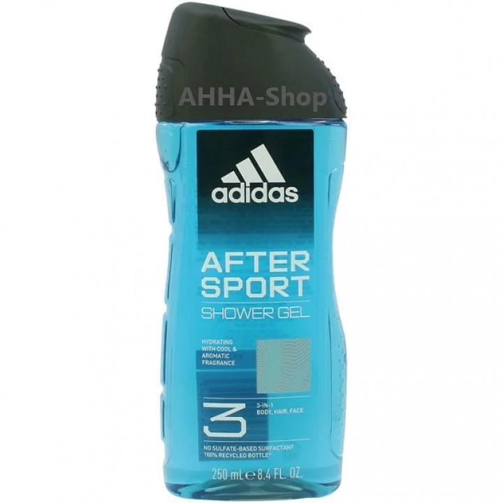 Adidas Men 3 in 1 Duschgel „After Sport„ 4 x  250 ml
