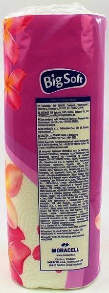 5 Packungen Big Soft Haushaltsrolle 3-lagig 4x45Blatt 25,5cm