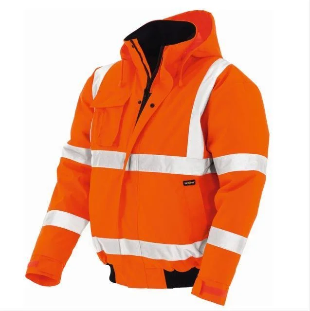 teXXor Warnschutz-Pilotenjacke Whistler wasserdichte, winddichte Arbeitsjacke, leuchtorange, 4119