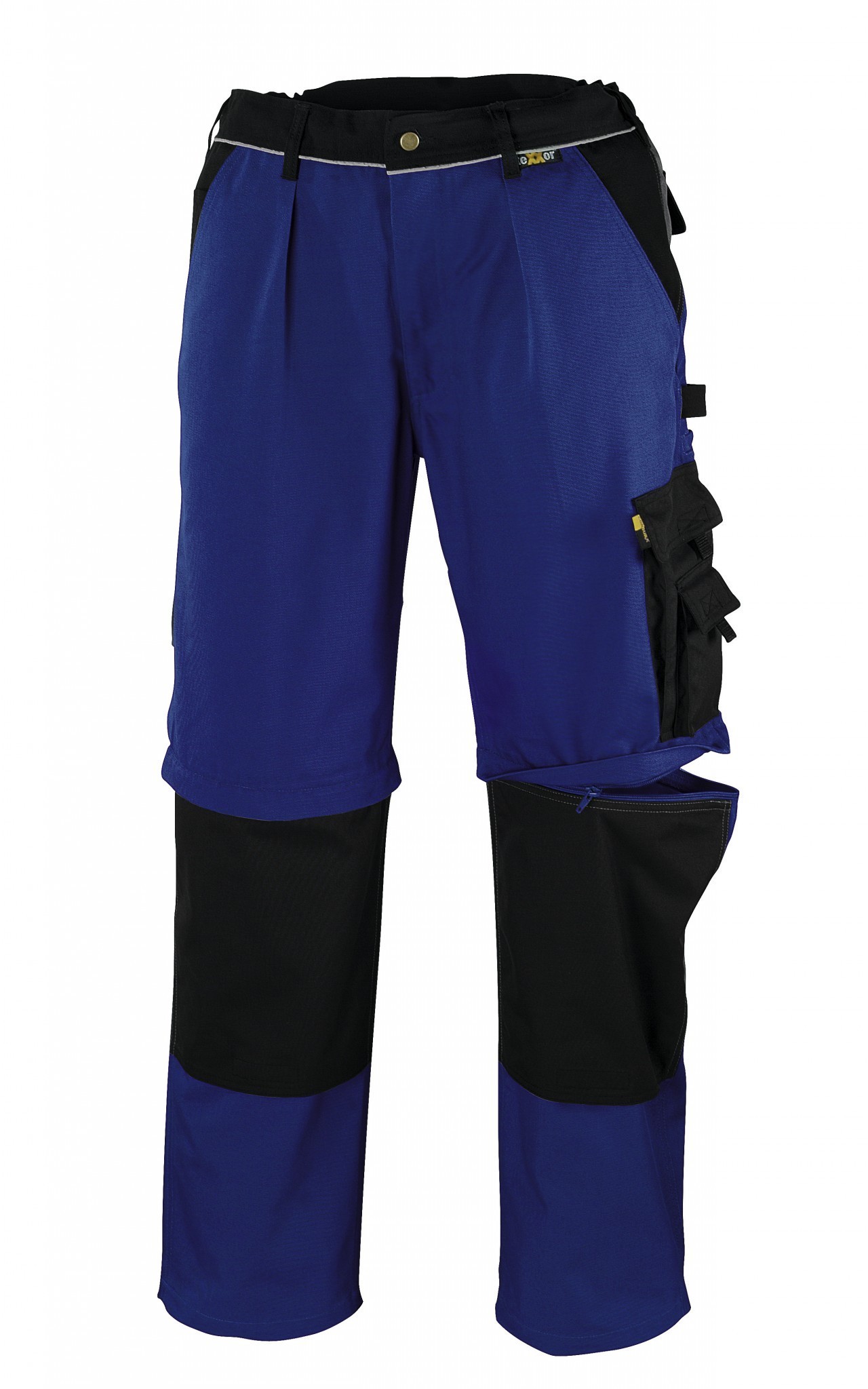 "2-in-1" Canvas-Bundhose (320 g/m²) „TOBAGO”  Farbe Farbe: kornblau/schwarz Größe 98