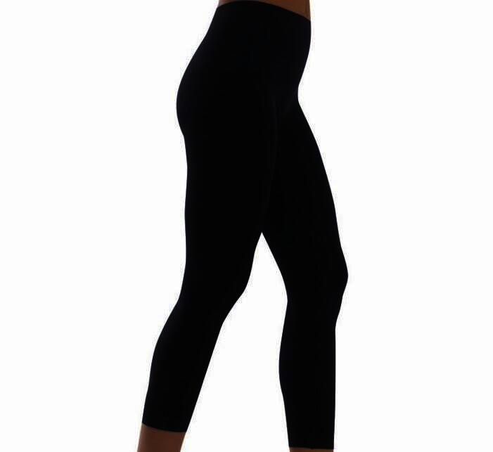 Damen Leggings Schwarz, Größe XXL