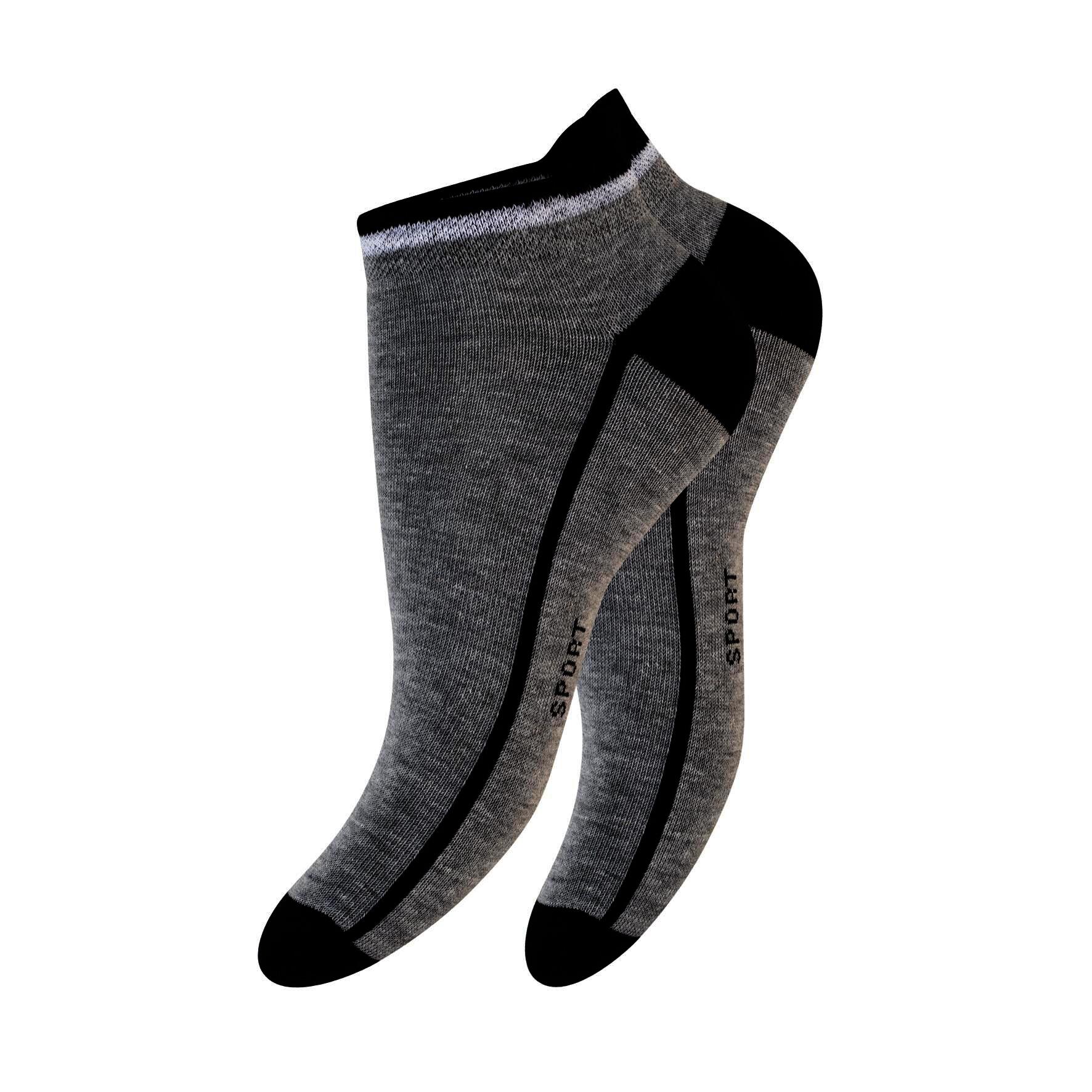 Herren Sneaker-Socken 72180 , Gr. 43/46, farbig gem., 4 x 4er-Pack