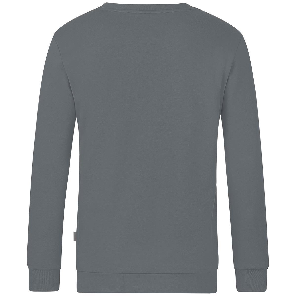 JAKO Sweat-Shirt Organic, steingrau, Gr.3XL
