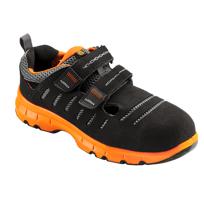 FlexStar 5176 ESD-Sicherheitsklettsandalen S1P, Größe 46