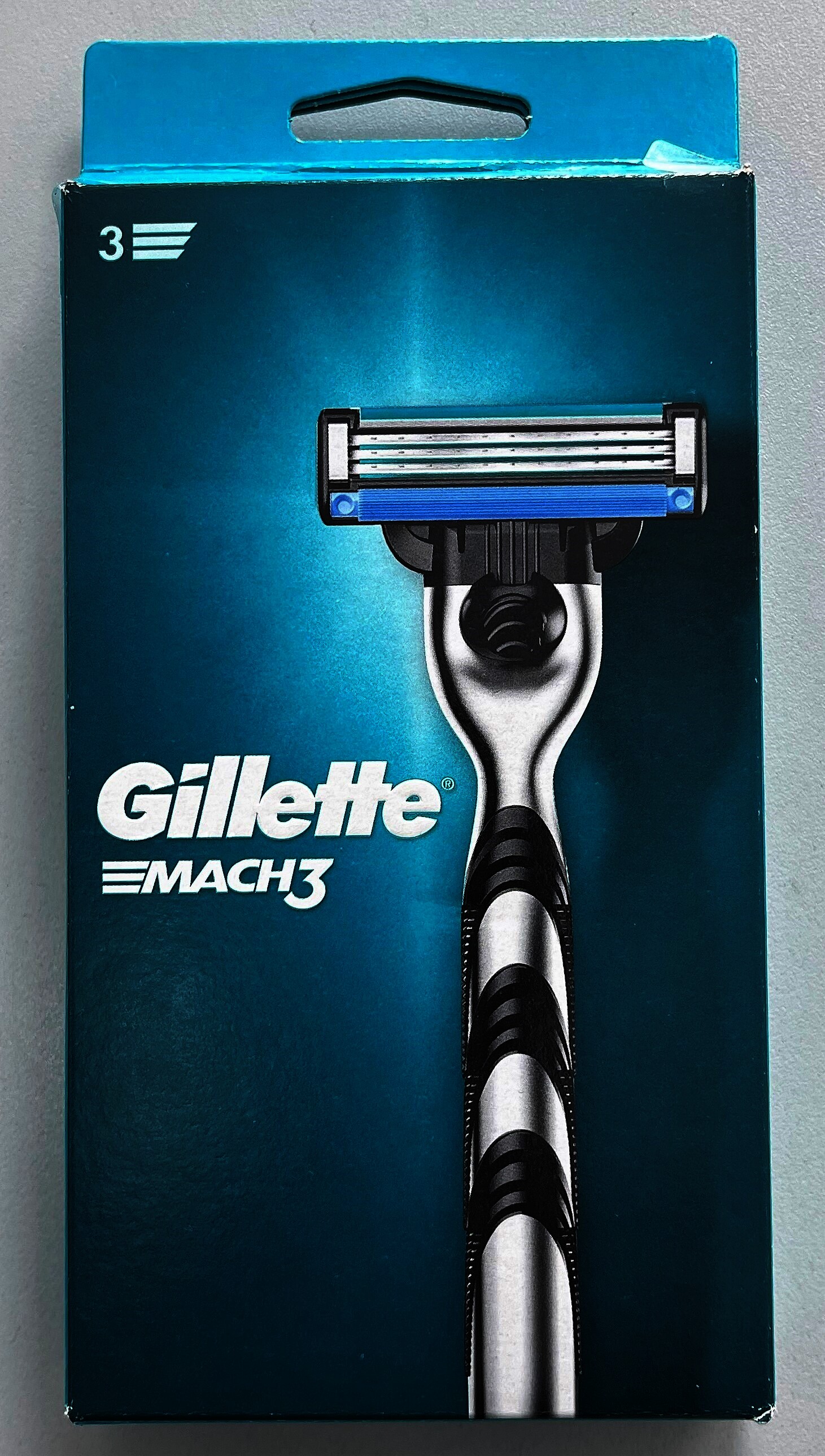 Gillette Mach3 Rasierer + Klinge