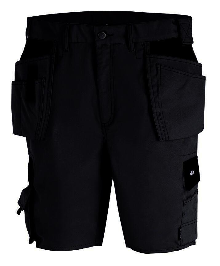teXXor Canvas Shorts "Bermuda", kurze Arbeits / Berufshose, grau/schwarz, Gr.60