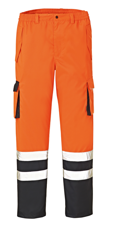 4PROTECT® Warn-Wetterschutz-Bundhose BALTIMORE, leuchtorange, Gr.M