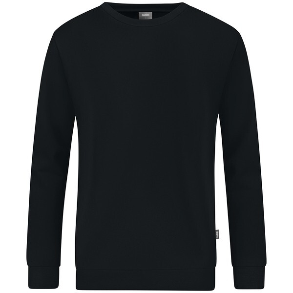 JAKO Sweat-Shirt Organic, schwarz, Gr.M
