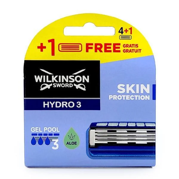 Wilkinson Hydro 3 Skin Protection  Rasierklingen, 5er Pack