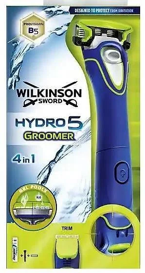 Wilkinson Hydro 5 Groomer Rasierapparat, Trimmer, Styler mit 1 Klinge