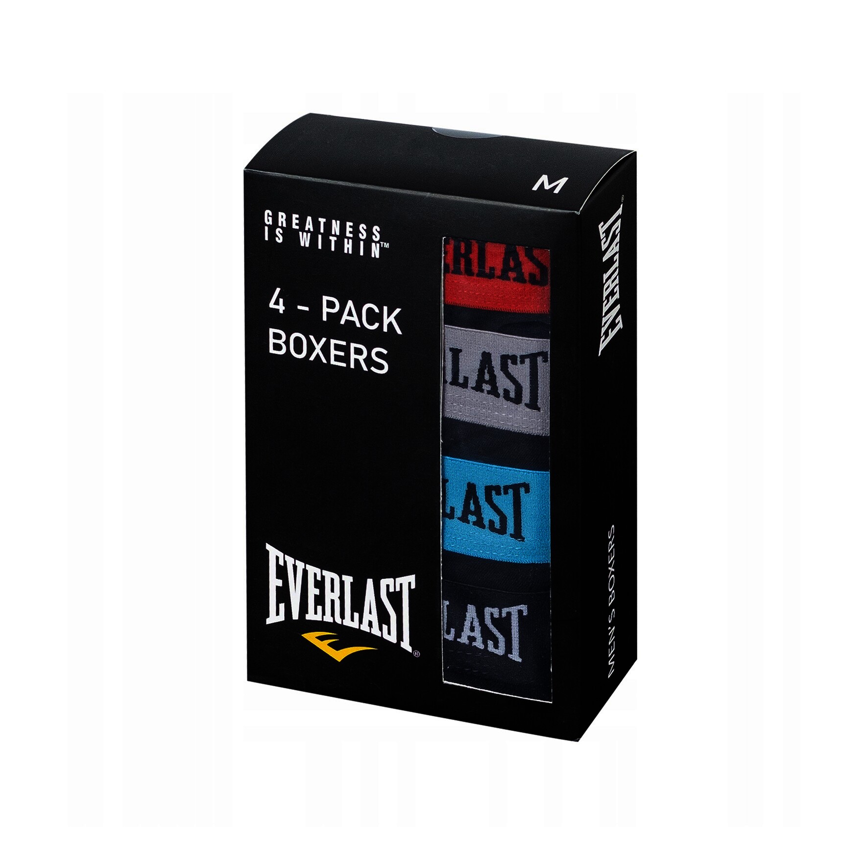 Everlast Herren Pants BM004, 4er-Pack, Baumwollmischung, uni, Gr.XL