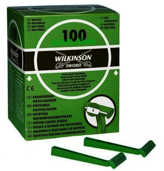 Wilkinson Hospital Rasierer, Einweg, Box mit 100 Stück