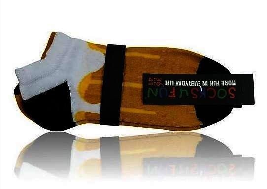 2 Paar „Socks4fun“ Sneaker-Socken mit Biermotiv, Gr. 42 - 47
