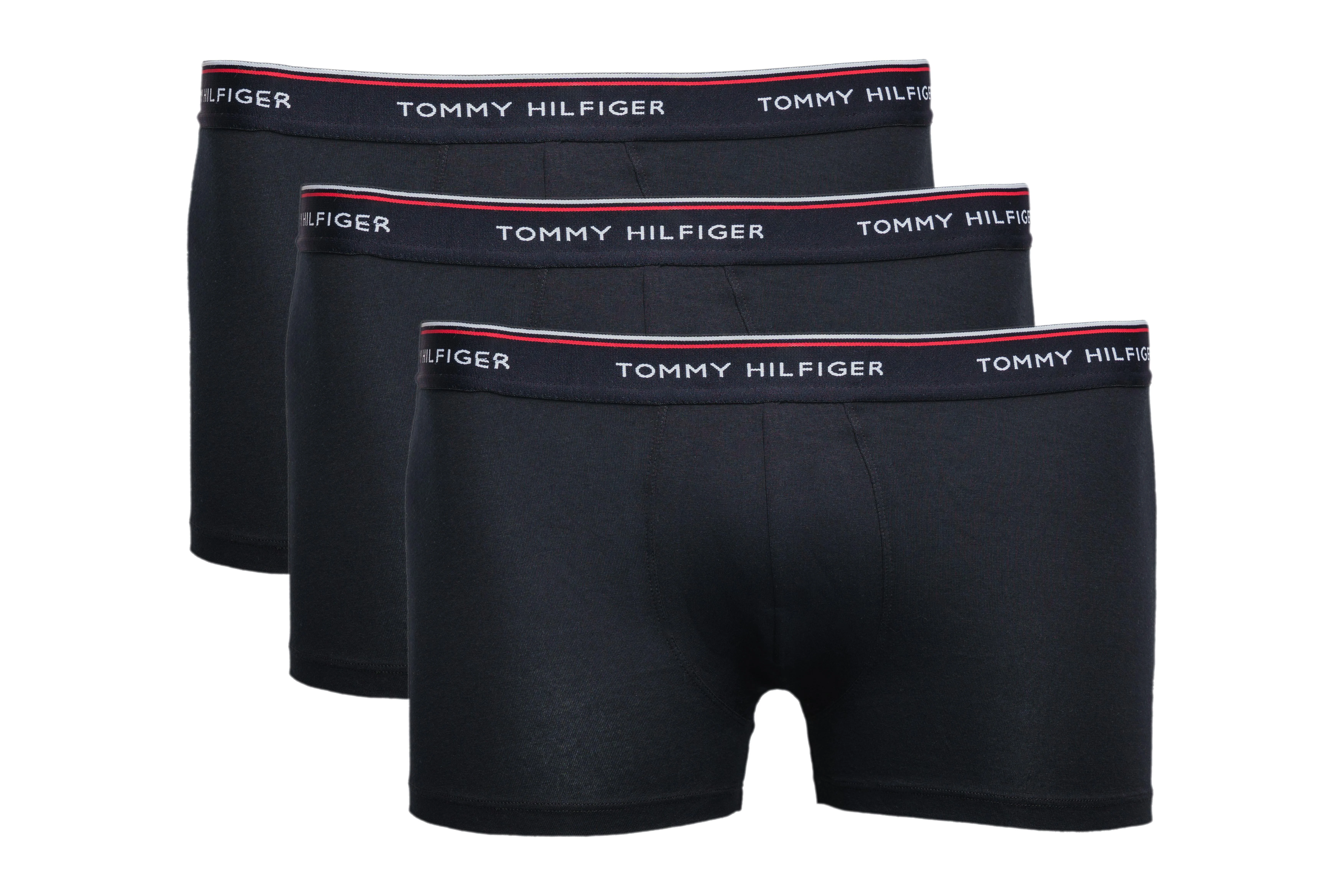 TOMMY HILFIGER 3er-Pack Boxershorts, Farbe schwarz, Größe S