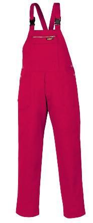 teXXor Latzhose 290g/m²  rot, Größe 46
