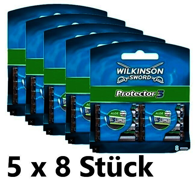 Wilkinson Protector 3 Rasierklingen 5 x 8er-Pack