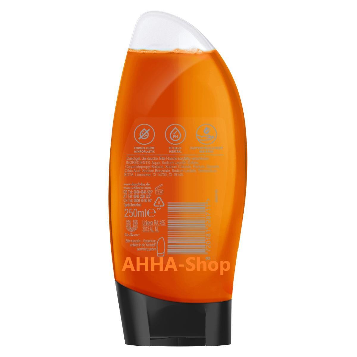 2 x 2er-Pack duschdas 2 in 1Duschgel ENERGY, 4x250ml