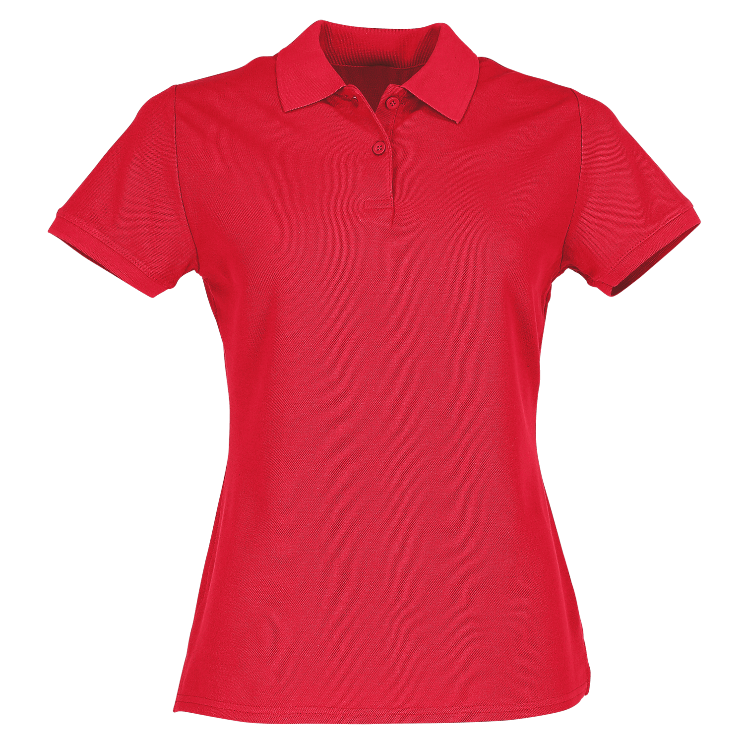 FOTL  Damen Premium-Poloshirt, 3er-Pack, rot, Gr.S