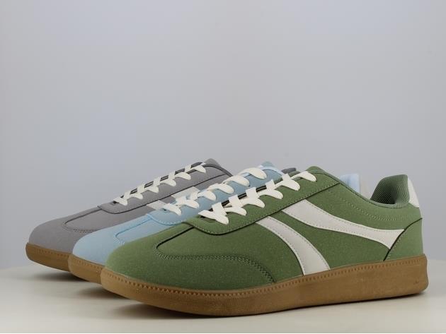Herren Sneaker B972773 im Retro-Style, Farbe Blau, Gr.45